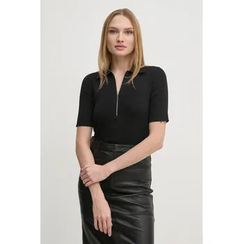 Dámský svetr Svetr Calvin Klein dámský, černá barva, lehký, K20K208105 99X, vel. L