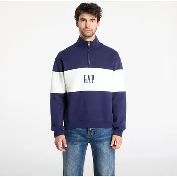 Pánská mikina Mikina GAP Oversized Vintagesoft Sweatshirt Navy M