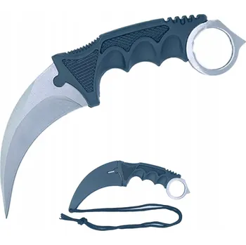 Kuchyňský nůž NŮŽ KARAMBIT PRO PŘEŽITÍ CS:GO TRÉNINKOVÝ - Ocelový