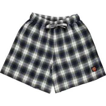 Dámské kraťasy SANTA CRUZ kraťasy - Classic Check Shorts Navy/Green Check (NAVY GREEN CHECK) velikost: 6