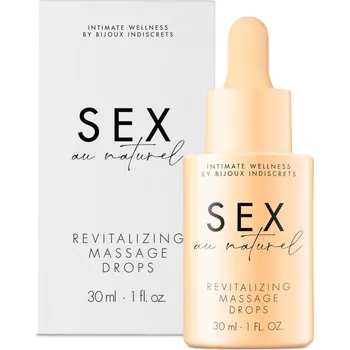 Intimní drogerie Sex Au Naturel revitalizační intimní masážní olej 30 ml