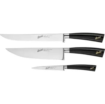 Kuchyňský nůž Berkel Elegance Sada kuchařských nožů černá 3 ks (KEP3CS00SRBGB)