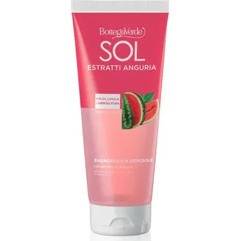 Přípravek po opalování Bottega Verde Sol Estratti zklidňující koupelový a sprchový gel na prodloužení opálení 200 ml