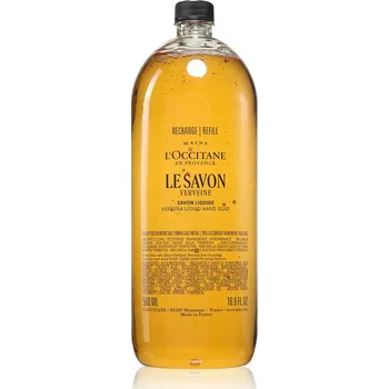 Mýdlo L’Occitane Shea Verbena tekuté mýdlo na ruce náhradní náplň 500 ml