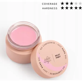 Lak na nehty Eclair Nails MILKY PINKY Gel UV 15g - stavební gel na nehty