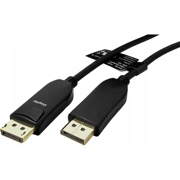 Video kabel VALUE Audio/Video kabel DisplayPort v1.4 UHD (AOC), M/M, 50 m