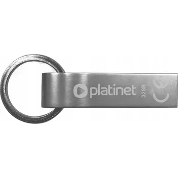 USB flash disk Flash disk PLATINET K-Depo 32 GB USB 3.2 stříbrný
