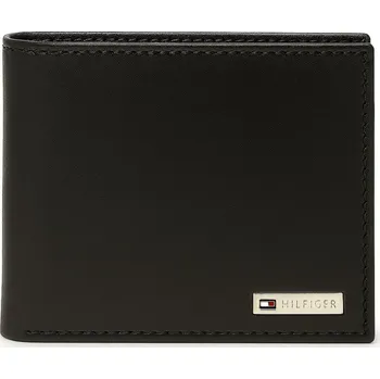 Peněženka Tommy Hilfiger peněženka s kapsou na drobné černá