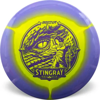 Disc golf Innova STINGRAY Halo Star // Kat Mertsch Barva: Žluto-bílá, Váha: 180 g