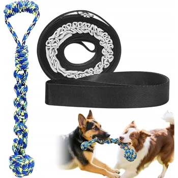 Vodítko pro psa Vodítko treningové vodítko Bedee materiál 4,7 m