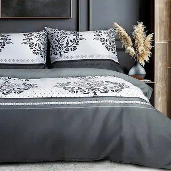 Povlečení Povlečení bavlněný satén 1543/1/140x200 + 1 povlak na polštář 70x80 SATYNLOVE