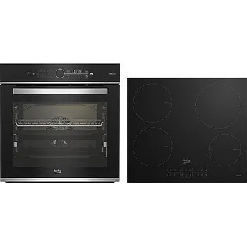 Set domácích spotřebičů Vestavný set Set Beko BBIMM 13400XMSWE + Beko HII 64200MT + sleva 20 % při použití kódu