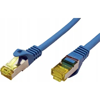 Síťový kabel Patchcord Goobay S/FTP 7 RJ45 / RJ45 25 m modrý
