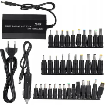 Adaptér k notebooku UNIVERZÁLNÍ NAPÁJECÍ ADAPTÉR PRO LAPTOP POČÍTAČ NABÍJEČKA SÍŤOVÁ 90W 34 KONCOVEK