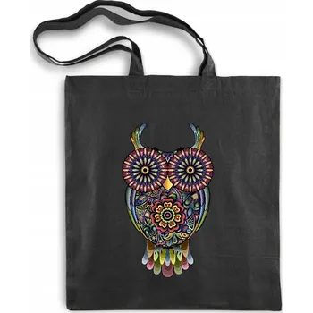 Nákupní taška Allbag nákupní taška látková SOVA