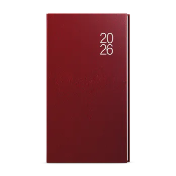Diář Baloušek Tisk Diář BALACRON - týdenní kapesní / bordó 578547