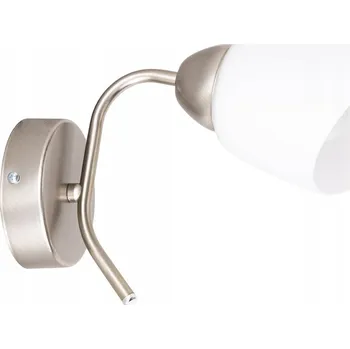 Nástěnné svítidlo Nástěnné svítidlo SPOT Light 1xE27 Max.60W Satén a Bílé stínidlo