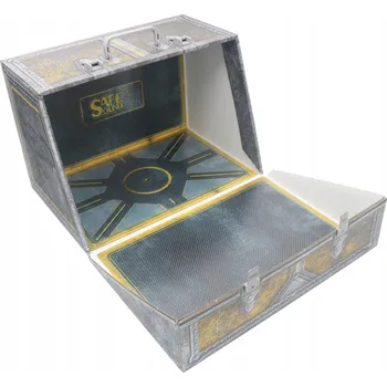 Safe and Sound Magnetický kufřík se 3 barevnými kovovými destičkami