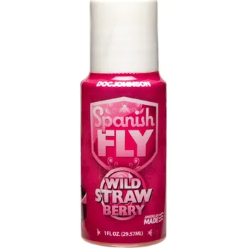 Doc Johnson Sex Drops - Stimulating Drops - Wild Strawberry - 1 fl oz / 30 ml