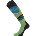 Lasting SIW merino lyžařské podkolenky zelená XL (46-49)