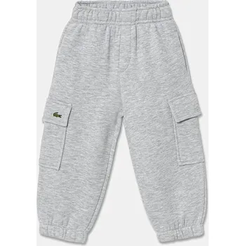 Chlapecké kalhoty Dětské tepláky Lacoste XJ7345 šedá 90A, vel. 116