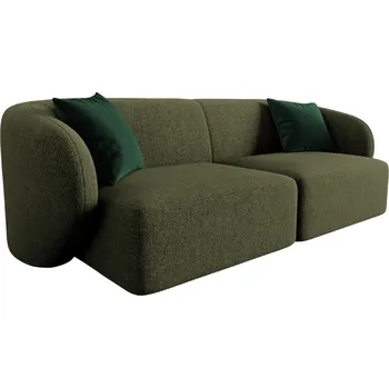 Pohovka Maison Heritage Zelená dvoumístná pohovka Chiara 188 cm