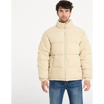 Pánská bunda Bunda Karl Kani Signature Corduroy Puffer Jacket Beige L