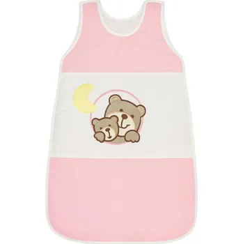 Spacák Spací vak růžový méďa