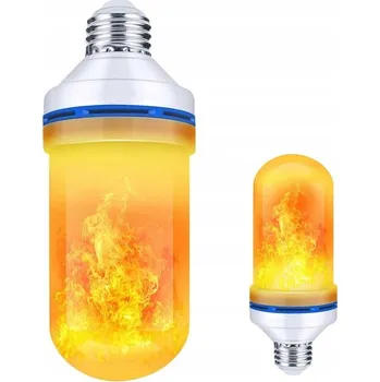 Žárovka LED-ONE LED žárovka E27 3 W 230 V AC 250 lm teplá bílá (2100 K) imitace živého plamene