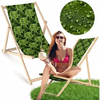 Zahradní lehátko Lehátko dřevo vícebarevné Allbag