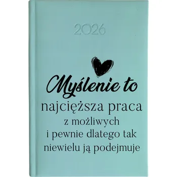 Kalendář Knižkový kalendář 2026 A5 FunnyCase modrý