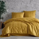 Povlečení bavlněný satén CAPITAL MUSTARD / 160x200 EXCLUSIVE
