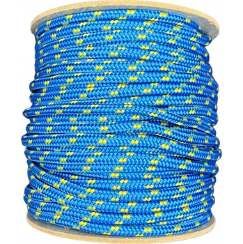 Lany Polypropylenové lano pletené silné lodní zahradní šňůra 12mm 50m