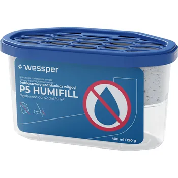 Odvlhčovač vzduchu Pohlcovač vlhkosti odvlhčovač 400 ml Wessper bez vůně