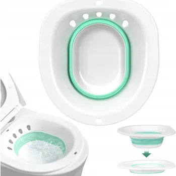 Vana PŘENOSNÝ BIDET SKLÁDACÍ VANA SITZ LÁZEŇ PRO SEDACÍ KOUPEL