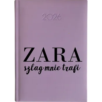 Kalendář Knižní kalendář 2026 A5 FunnyCase fialový