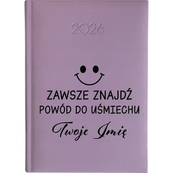 Kalendář Knižní kalendář 2026 A5 FunnyCase fialový