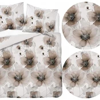 Povlečení Povlečení BAVLNĚNÝ SATÉN Elegantní Asti 220x200 3dílné se zipem