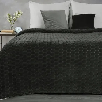 Prostěradlo Deka Eurofirany polyester 150 cm x 200 cm šedá