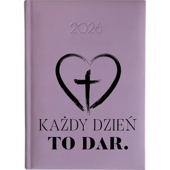 Kalendář Knižní kalendář 2026 A5 FunnyCase fialový