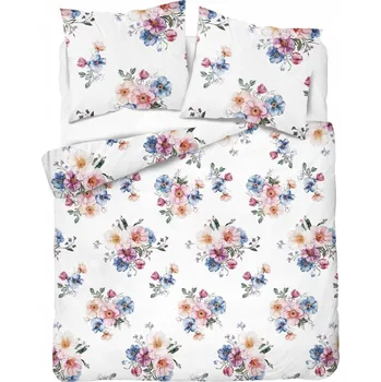 Povlečení Povlečení flanel 220x200 KVĚTINY SILNÉ 160 g
