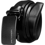 Značkový pánský automatický pásek s karbonovým dekorem (GP187)