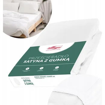 Prostěradlo Prostěradlo s gumou Darymex satén 180 x 200 cm