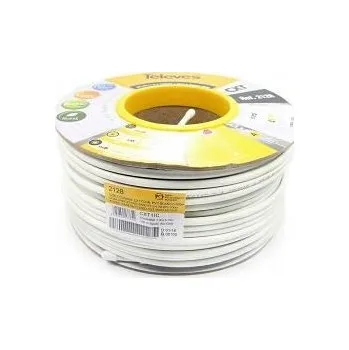 Anténní kabel KONCENTRICKÝ KABEL TELEVES CXT 1.02 CU 79% PVC ref. 2128 - role 100 m