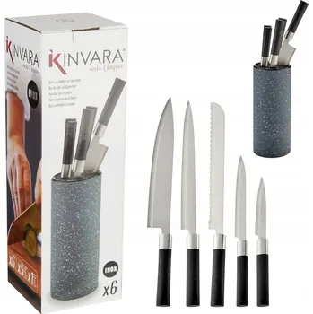 Sada kuchyňských nožů v bloku 5 kusů