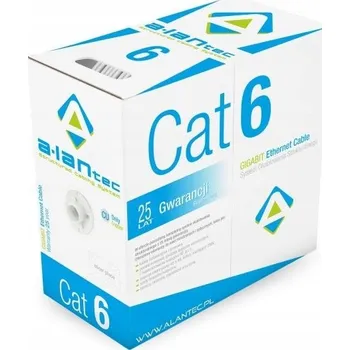 elektrický kabel Kabel Kulatý teleinformatický, telekomunikační UTP Alantec 4 x 0,25