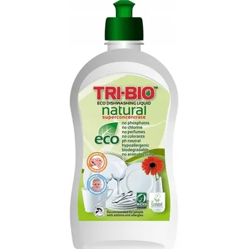 Mycí prostředek Prostředek na mytí nádobí Tri-Bio bez vůně 420 ml