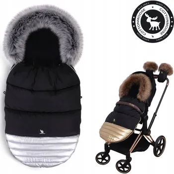 Fusak Cottonmoose Shine teplý fusak do kočárku