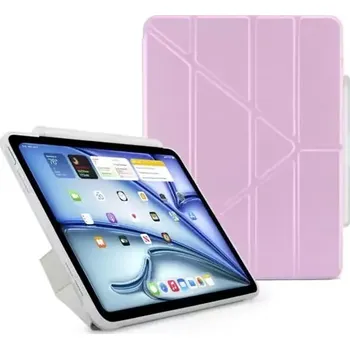 Pouzdro na tablet Pipetto Origami No3 Pencil Case pouzdro pro Apple iPad Air 11 (M3/M2) iPad Air 10.9 (2022/2020) růžová (P053-128-AD)