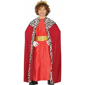Karnevalový kostým KOSTÝM MALÉHO KRÁLE ČERVENÝ TŘI KRÁLOVÉ 104